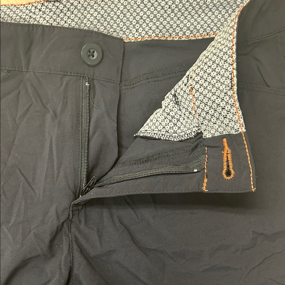 Black Orvis Outdoor Shorts Size 8 - Picture 5 of 7